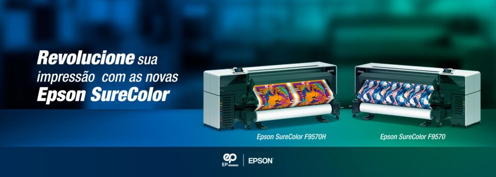 Revolucione sua impressão com as novas Epson SureColor F9570 e F9570H