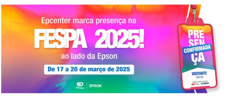 Leia mais sobre o artigo Epcenter marca presença na FESPA 2025 ao lado da Epson